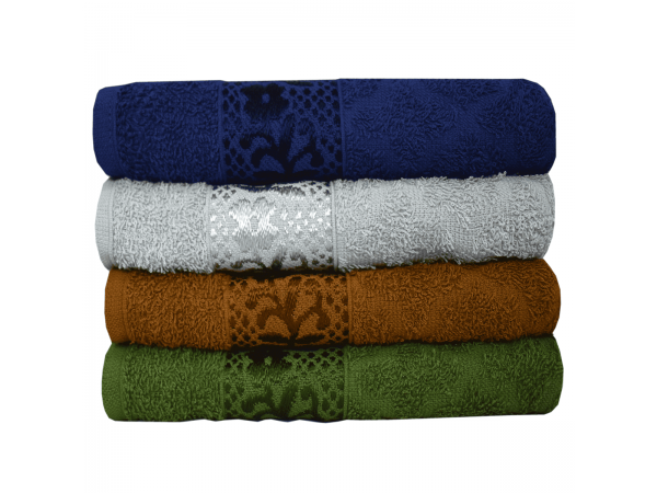 Toalha de Rosto Luxo 45X70 - 12 unidades