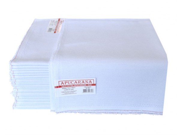 Saco Alvejado Apucarana 55x80 - 25 unidades