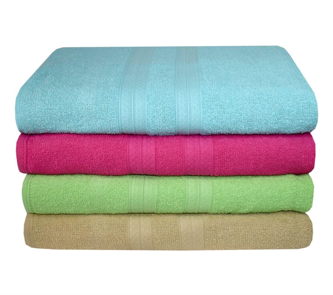 Toalha de Banho Brizza Felpuda 70X140 - 3 unidades