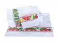 Pano de Prato Atoalhado Estampado 45X70  - 12 unidades
