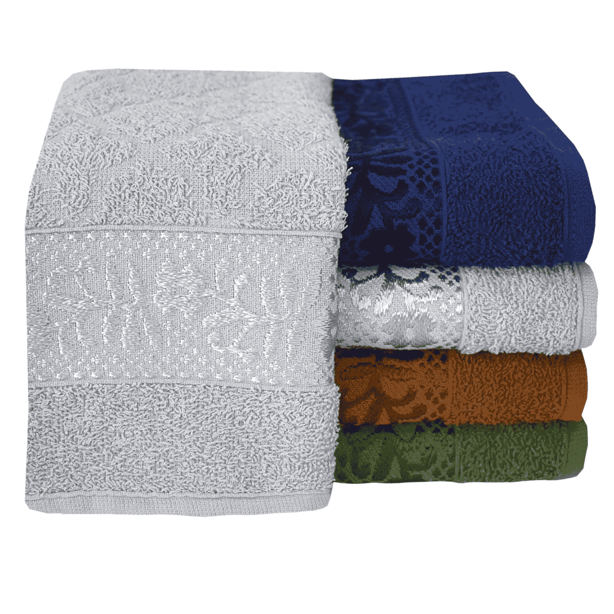 Toalha de Rosto Luxo 45X70 - 12 unidades